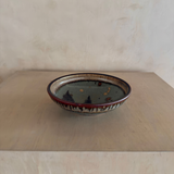 Fern Motif Studio Pottery Bowl