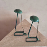Green Painted Sculptural Hat Stand