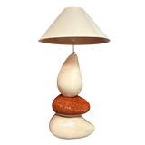 Ceramic Pebble Floor Lamp by Francois Chatain