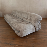 Oatmeal Afra & Tobia Scarpa 'Soriana' Sofa, 1970's