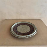 1960's Speckled Glaze Stoneware Charger