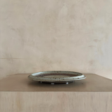 1960's Speckled Glaze Stoneware Charger