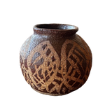 Small Tonal Textured Vessel