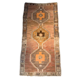 Large Vintage Saffron Anatolian Runner