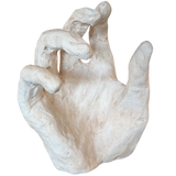 Unglazed Ceramic Hand Form