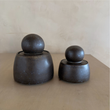 MH STUDIO - Olive Brown Stash Jars: Medium
