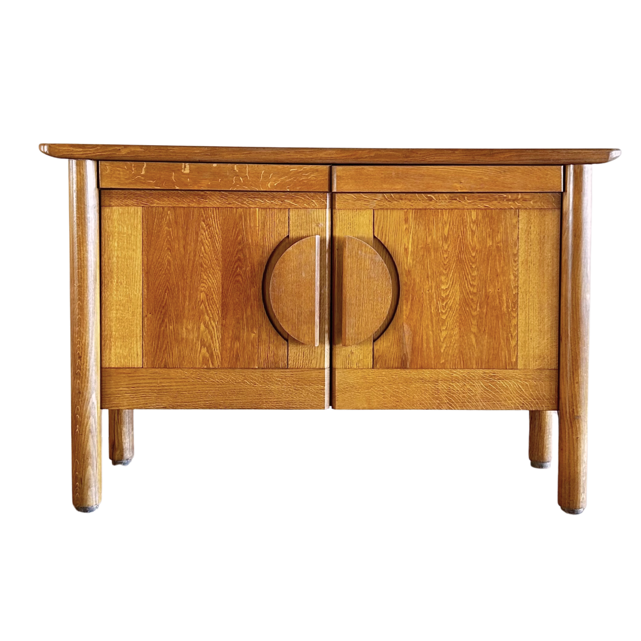 Vintage French Oak Sideboard