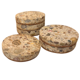 Set of 6 Mixed Stone Coasters