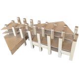 Vintage Architectural Paper Model Sculpture
