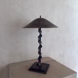Art Deco Sculptural Ribbon Table Lamp