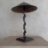 Art Deco Sculptural Ribbon Table Lamp