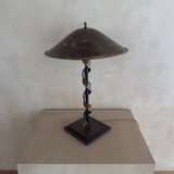 Art Deco Sculptural Ribbon Table Lamp