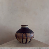 Vintage Abstract Earthtone Studio Pottery Vase