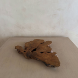 Vintage Freeform Wood Centerpiece