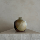 Speckled Glaze Moon Vase