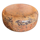 Rust and Charcoal Marble Lidded Stash Jar