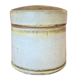 Ceramic Lidded Jar with Speckled Glaze