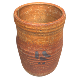 Small Terracotta Vase with Abstract Motif