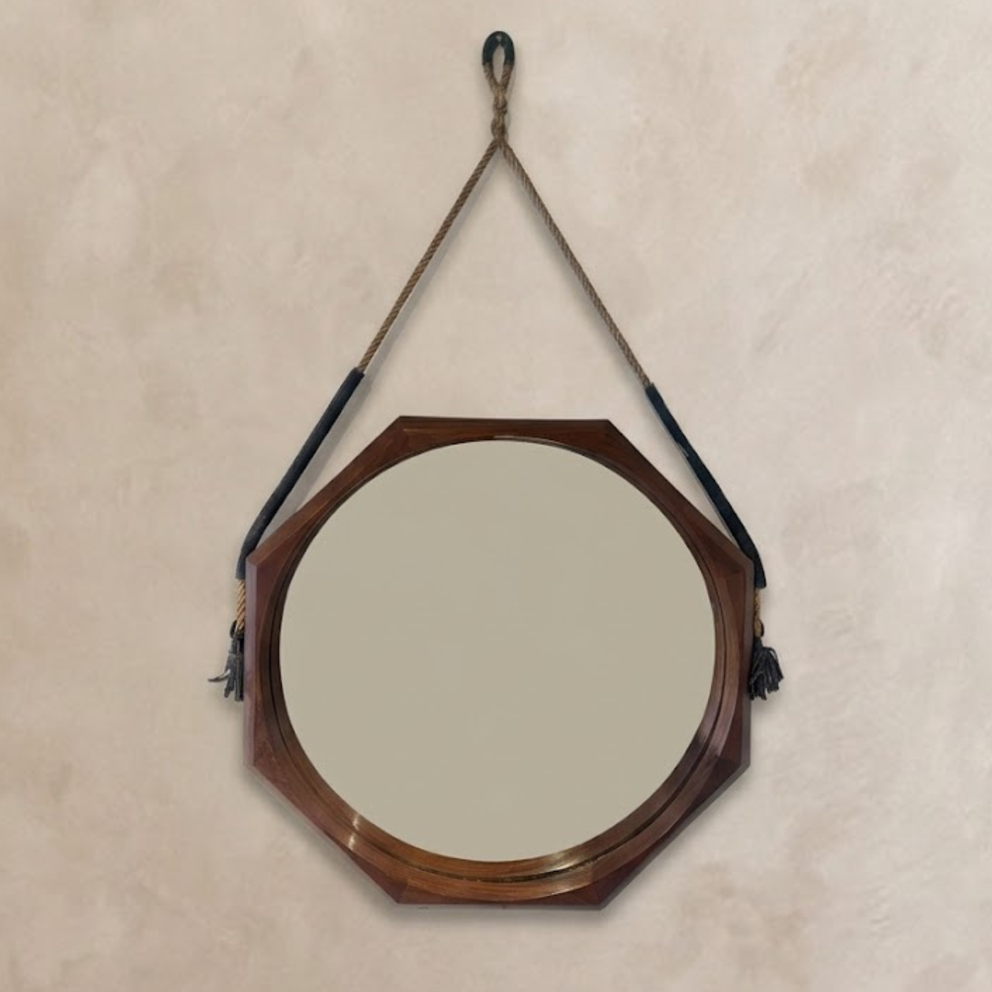 Collection of Vintage French Wood Frame Mirrors