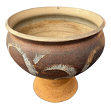 Large Round Studio Ceramic Vessel