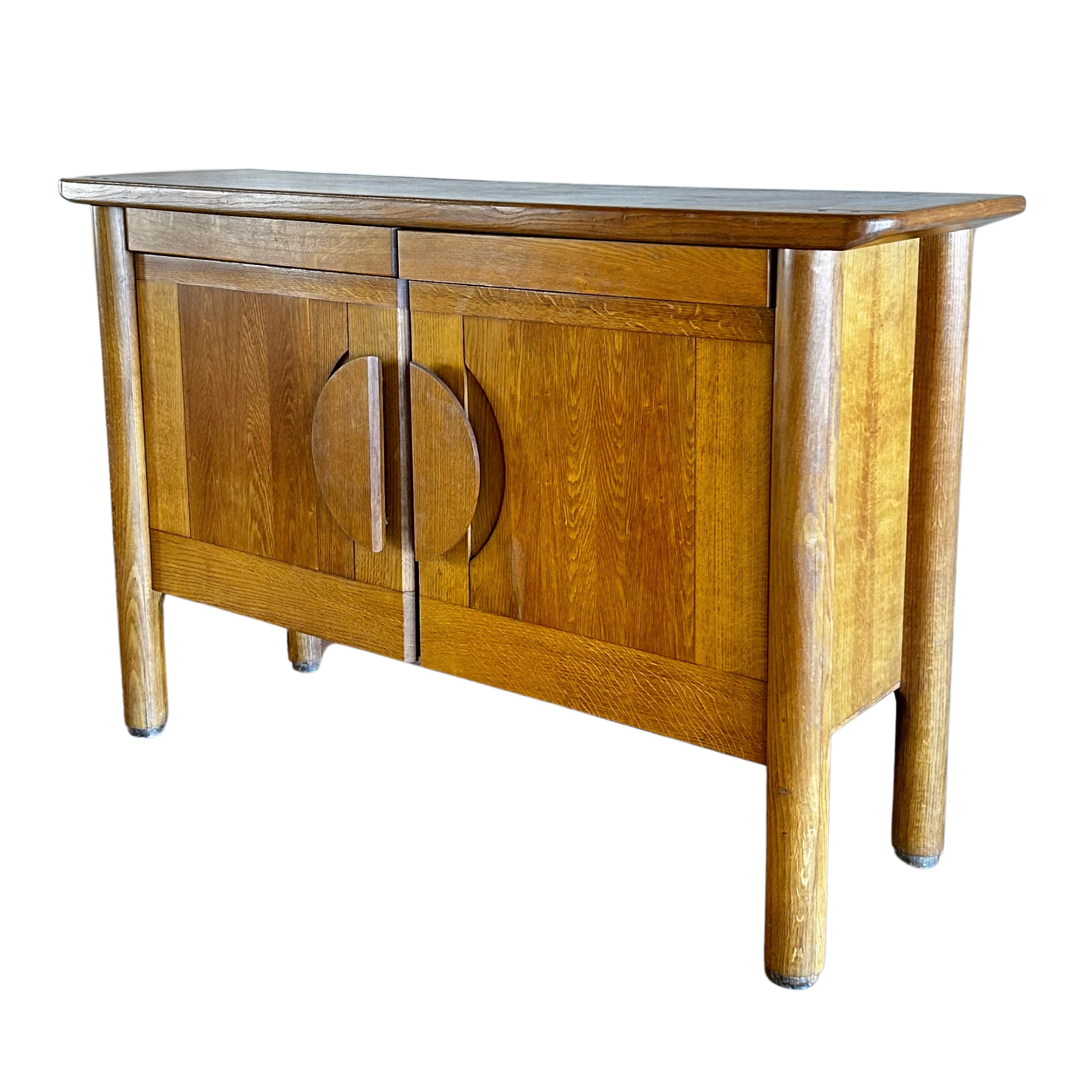 Vintage French Oak Sideboard