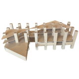 Vintage Architectural Paper Model Sculpture