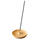 Round Incense Holder - Goldenrod