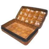 Mini Embossed Leather Box