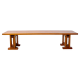 Solid Pine Ironbolt Trestle Bench