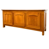 Arched Panel Solid Elm Sideboard by Maison Regain