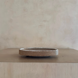 Oval Raw Ceramic Painted Platter