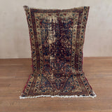 Antique Rust & Slate Persian Rug