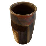 Drip Glaze Multicolor Ring Vessel