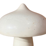 Large White Ceramic Mushroom