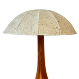 French Pine and Parchment Shade Table Lamp