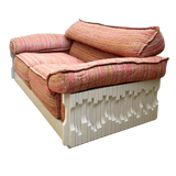 Luciano Frigerio 'Norman' Loveseat in Custom Missoni Upholstery, 1970s