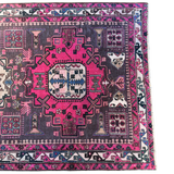 Vintage Pink Persian Area Rug