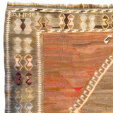 Large Vintage Saffron Anatolian Runner