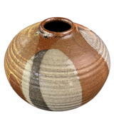 Multi Color Ceramic Glaze Vessel