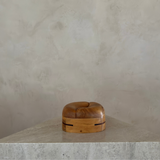 Hand-Carved Wooden Curio Box