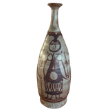 Large Painted Figure Vessel