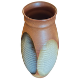 Multi Tone Studio Ceramic Vase with Oval Glaze Bands