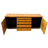 Italian Burlwood Dresser, 1970s