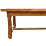 Early 20th Century French Oak Farm Table