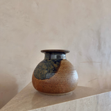 Deep Sea Blue Studio Pottery Vessel
