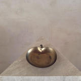 Vintage Brass Apple Catch All