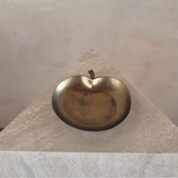 Vintage Brass Apple Catch All