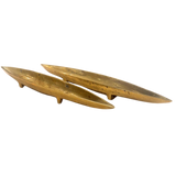 Solid Brass Decorative Footed Catch All