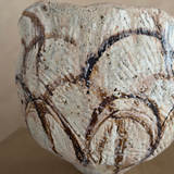 Large Painted Relics Vase II by April Johnston
