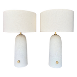 Portuguese Handmade Ceramic Dimmable Lamp by DeBarro